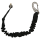 Helite Lanyard Reissleine mit Kugel schwarz Erwachsene