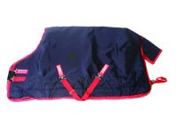 Horseware Rambo Original Turnout 200g Outdoordecke marineblau/rot