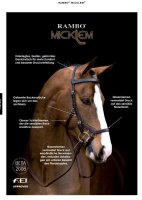 Leihgeb&uuml;hr f&uuml;r Horseware Micklem Competition Bridle Trense