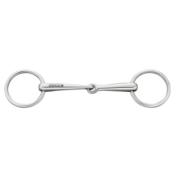 Sprenger Unterlegtrense einfach gebrochen Edelstahl rostfrei 14mm