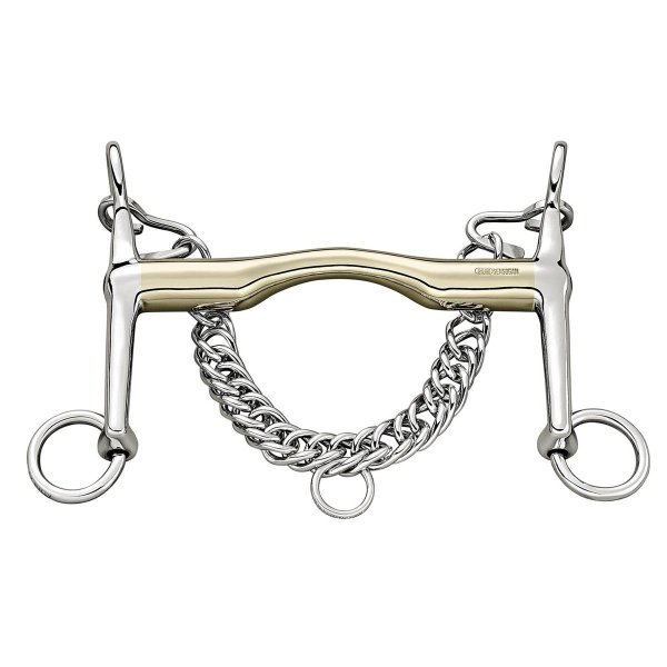 Sprenger FC-Kandare Sensogan Stange mit Zungenbogen 18mm / 5cm Unterzug