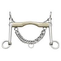 Sprenger FC-Kandare Sensogan Stange mit Zungenbogen 18mm