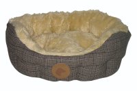 USG Country Dog Hundekörbchen im Tweed Look