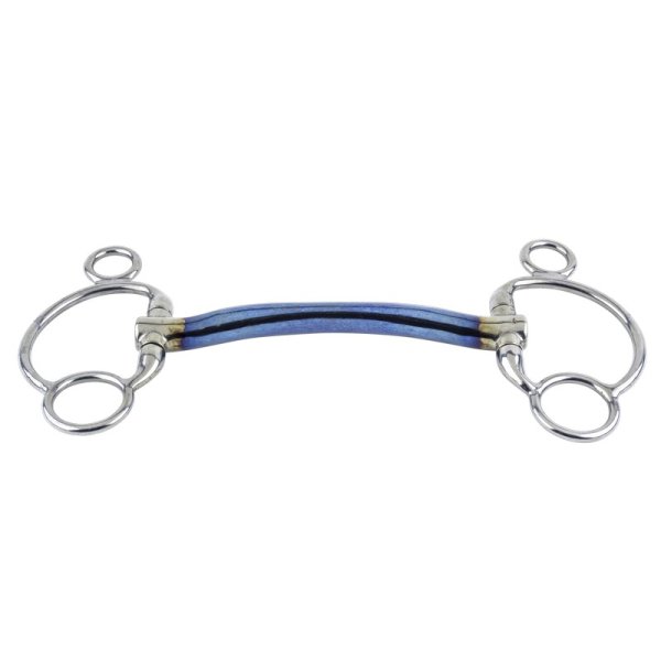 Trust Gebiss Sweet Iron 2,5-Ring Olivenkopftrense franz&ouml;sische Stange
