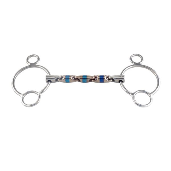 Trust Gebiss Sweet Iron 2,5-Ring Trense Waterford Gliedermundst&uuml;ck