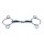 Trust Gebiss Sweet Iron 3-Ring Trense einfach gebrochen blockierend