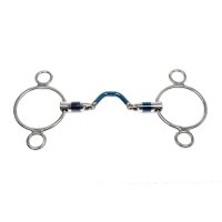 Trust Gebiss Sweet Iron 3-Ring Trense doppelt gebrochen...