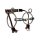 Trust Gebiss Sweet Iron Curbgag doppelt gebrochen mit Kupfer Ringen