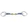 Trust Gebiss Sweet Iron Olivenkopf Unterlegtrense Dr. Bristol Kupferplatte