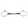 Trust Gebiss Sweet Iron Aufziehtrense doppelt gebrochen mit Kupfer Ringen