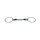 Trust Gebiss Sweet Iron Wassertrense doppelt gebrochen mit Kupfer Ringen
