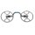 Trust Gebiss Sweet Iron Swivel doppelt gebrochen mit hohem Zungenbogen