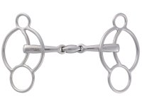 Stübben STEELtec Easy Control 3-Ringtrense doppelt...