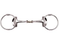 Stübben STEELtec Silver Wings Aufziehtrense doppelt...