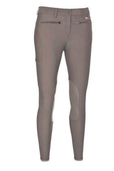Pikeur Sportswear Damen Reithose Kniebesatz GRIP Tessa Grip Knie walnut/taupe