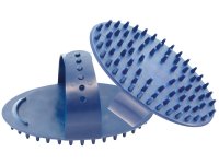 Busse Striegel Noppen Flexi -Pro groß blau