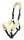 LeMieux Halfter Comfort Fleece Headcollar black/natural