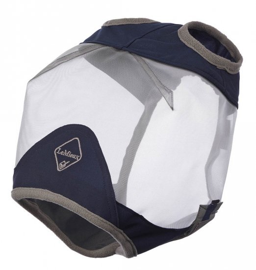 LeMieux Fliegenmaske Armour Shield Fly Mask- Standard Mask Navy/Grey