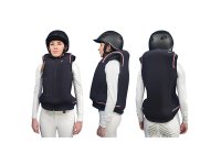 Helite Airbagweste Airshell-Prestige ohne Airbag blau/schwarz