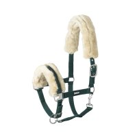 Eskadron Halfter Lambskin Pin Buckle Racinggreen
