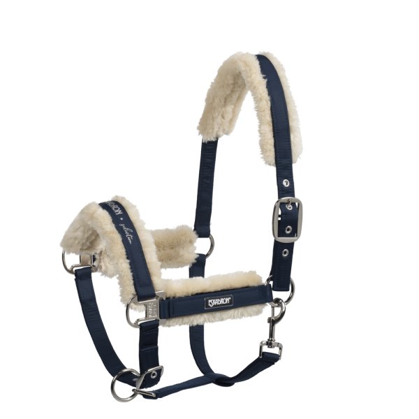 Eskadron Halfter Fauxfur Pin Buckle Nightblue