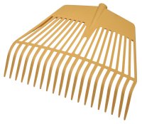Kerbl Laubrechen und -gabel 20 Zacken breit 45cm