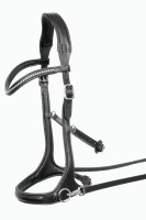 USG Bitless bridle Trust noseband curved browband web reins