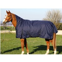 Euroriding Outdoor Decke Kodiak High Neck Extra Light 50g navy