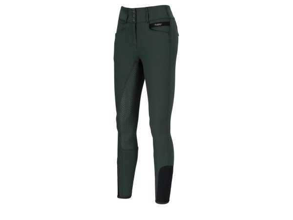 Pikeur Damen Reithose Vollbesatz Grip Candela Grip dark green
