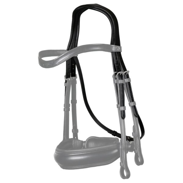 Dyon dressage collection Dressur Kandarenkopfst&uuml;ck schwarz