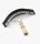 Premier Equine Metal Schwei&szlig;messer with Wooden Handle Silver