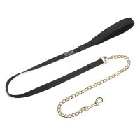 Eskadron  Führkette Vermessingt Black