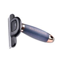 Waldhausen Fellwechselkamm mit Gelgriff L schwarz/rosegold