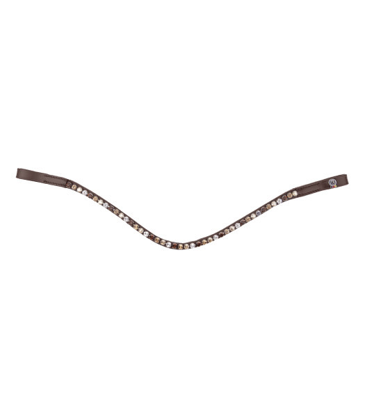 Waldhausen X-Line Stirnband Glam braun braun/braun-gold-beige-silber
