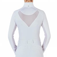 Busse Damen Turnier-Shirt Marbella Langarm weiß