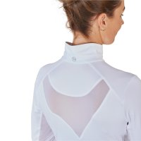 Busse Damen Turnier-Shirt Marbella Langarm wei&szlig;