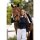 LeMieux Olivia Show Shirt Long Sleeve Navy