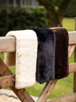 LeMieux Simuwool Dressage Slip On Girth Sleeve Natural