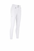 Pikeur Damen Reithose Candela Grip Vollbesatz Weiß