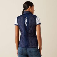 Ariat Damen Fusion Insulated Gilet navy