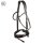 Otto Schumacher Trense Tokyo schwarz - Reithalfter Leeds 22 Lackleder Zierkeder lt. chrome
