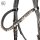 Otto Schumacher Trense Tokyo schwarz - Reithalfter Leeds 22 Lackleder Zierkeder lt. chrome