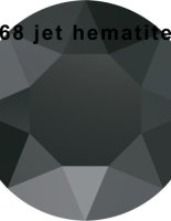 OS Stirnriemen Rivoli XS (8 mm) Jet-hematite