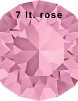 OS Stirnriemen Rivoli XS (8 mm) Lt. rose