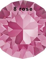 OS Stirnriemen Rivoli XS (8 mm) Rose